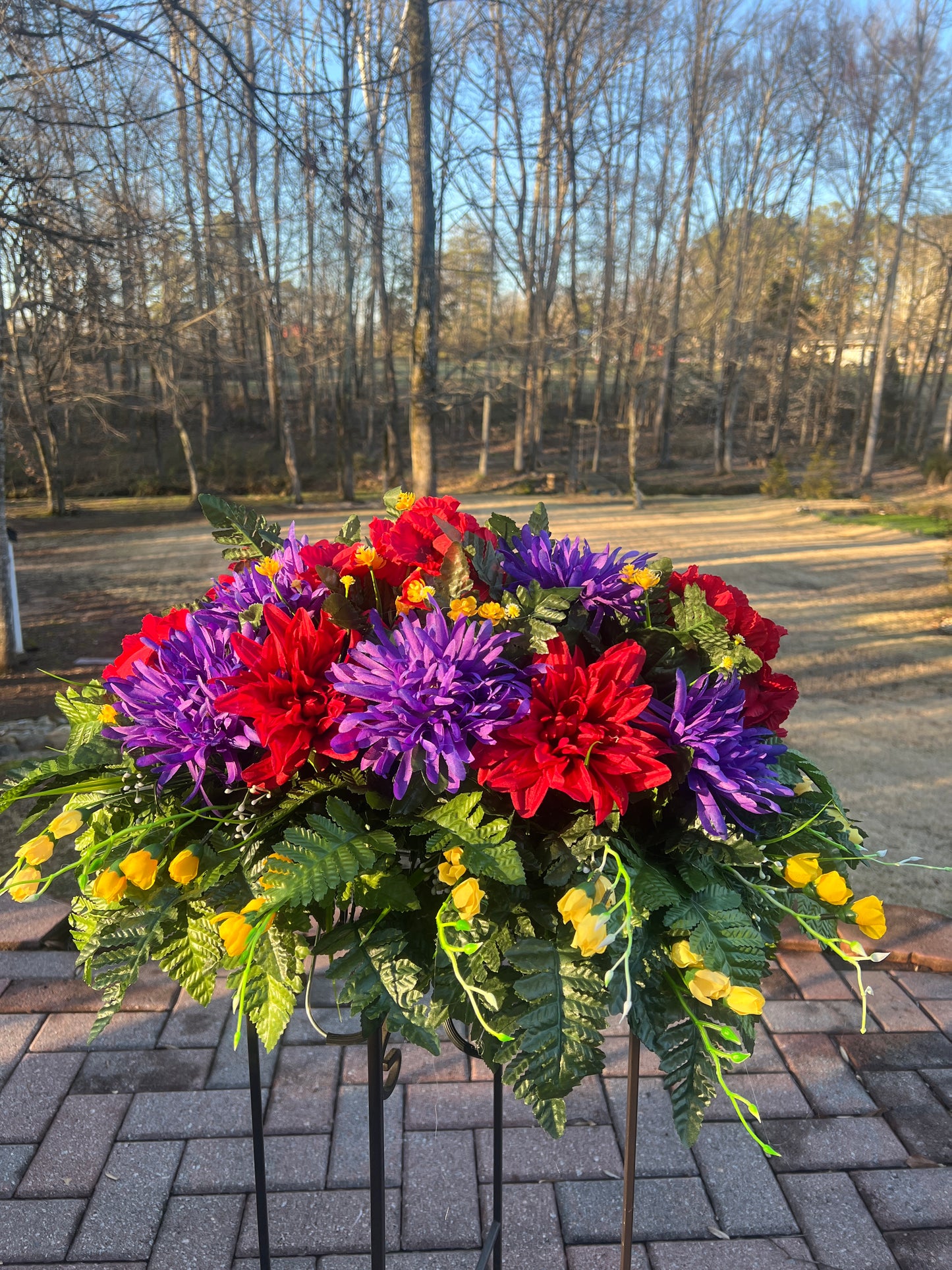 Cemetery Floral Arrangement - Custom Order