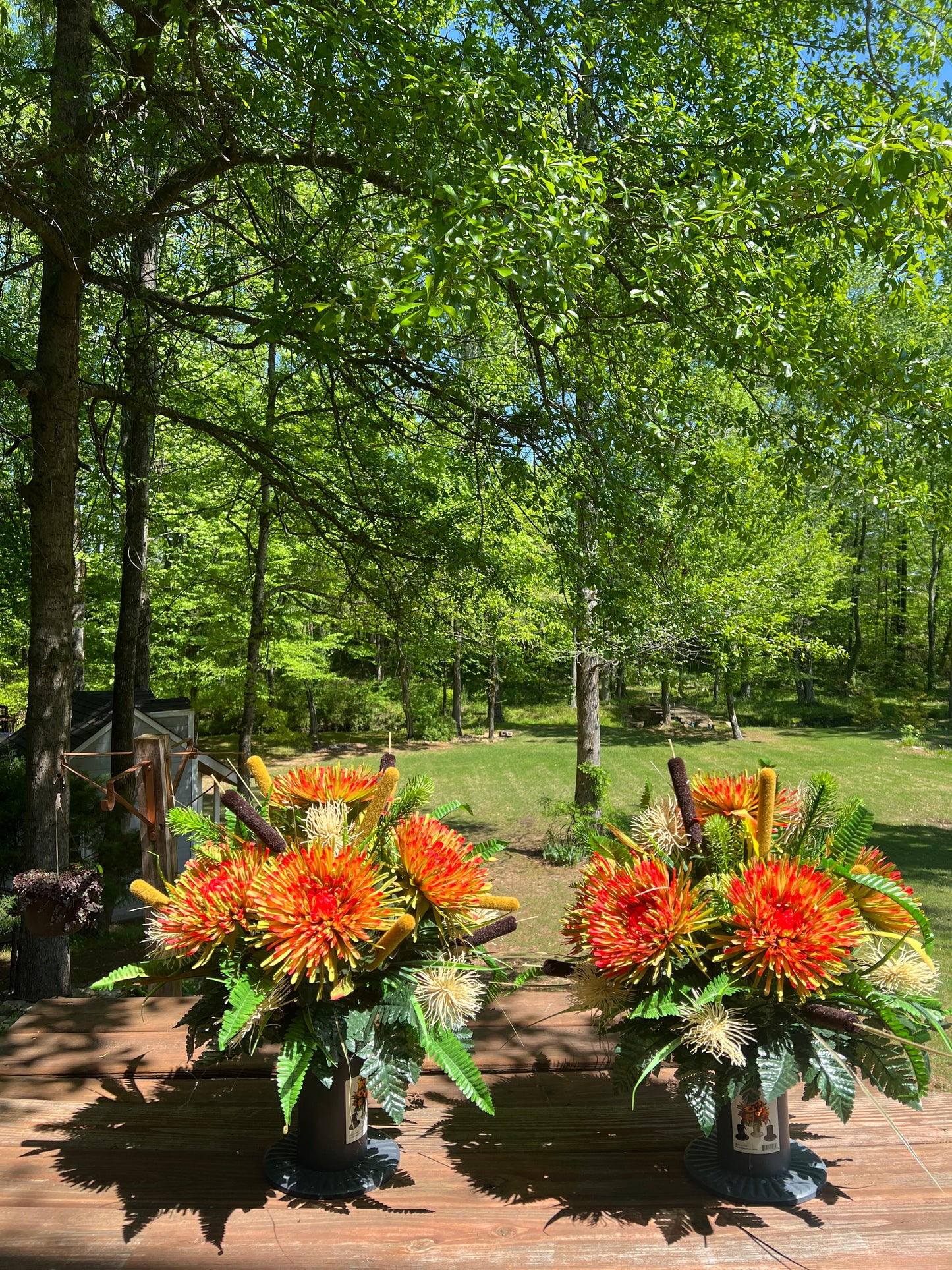 Cemetery Floral Arrangement - Custom Order